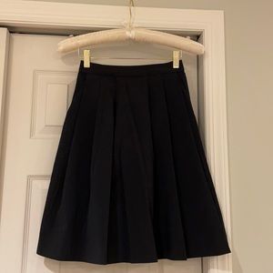 Uniqlo Navy A-line Skirt